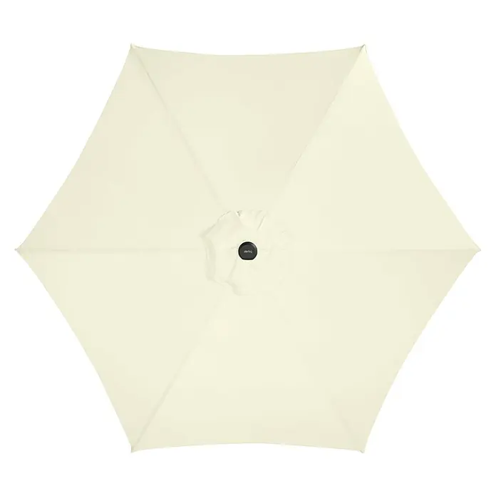 Derby Basic Lift Sonnenschirm Neo - Anthrazit, Durchmesser: 300 cm - Draufsicht