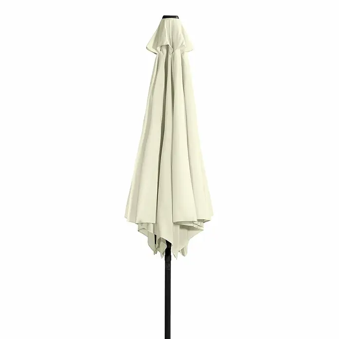 Derby Basic Lift Sonnenschirm Neo - Anthrazit, Durchmesser: 300 cm - Vorderansicht