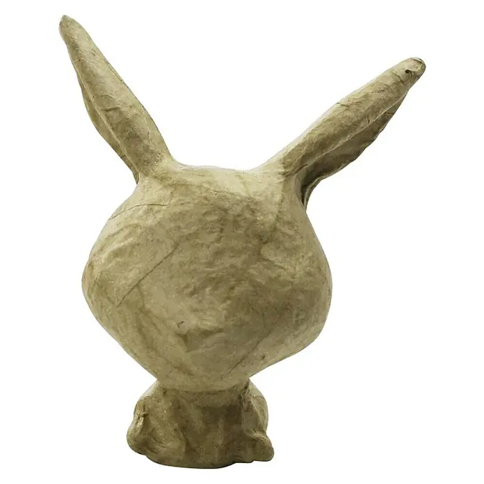 Décopatch Pieza decorativa pequeño Conejo - 1 ud., Cartón, 6 x 8 cm - Vista frontal