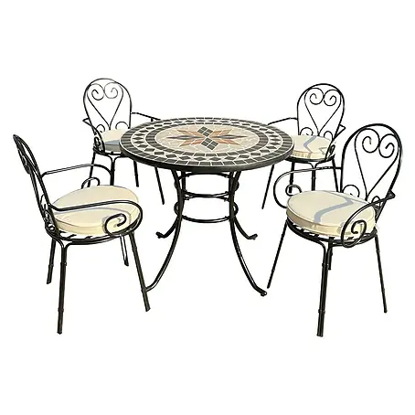 Conjunto de muebles de balcón Nina