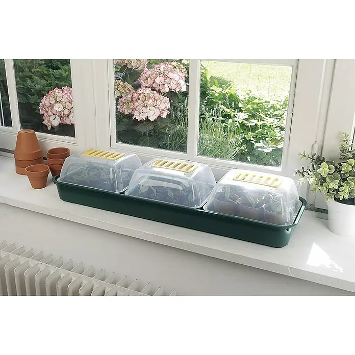 Nortene Mini invernadero Kit window - L x An: 66 x 19 cm - Foto ambiente