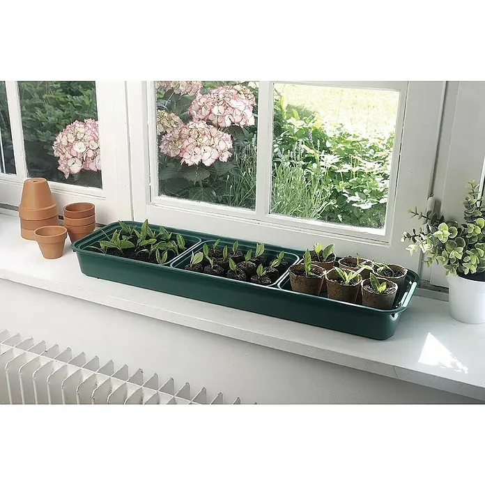Nortene Mini invernadero Kit window - L x An: 66 x 19 cm - Foto ambiente