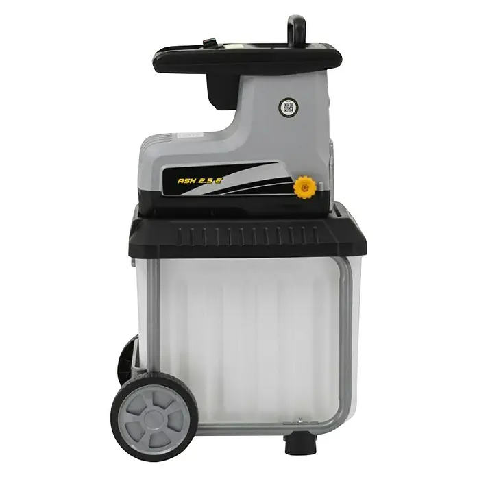 Alpina Biotrituradora eléctrica ASH 2.5 E - 2.500 W, Corte de ramas máx.: 4 cm - Vista de perfil derecho