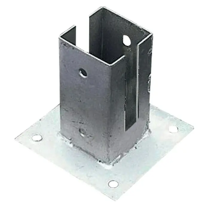 Forest-Style Soporte para poste - Específico para: Paneles modulares - Vista angular