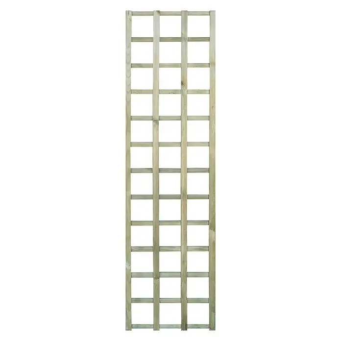 Forest-Style Celosía de madera Yota - An x Al: 45 x 180 cm, Natural - Vista frontal