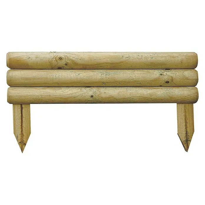Forest-Style Bordura Bocage - L x An x Al: 15 x 30 x 55 cm, Madera - Vista frontal