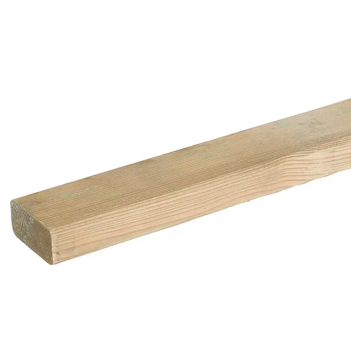 Forest-Style Tarima para terraza - Pino, L x An x Es: 240 x 6 x 2,8 cm - Primer plano
