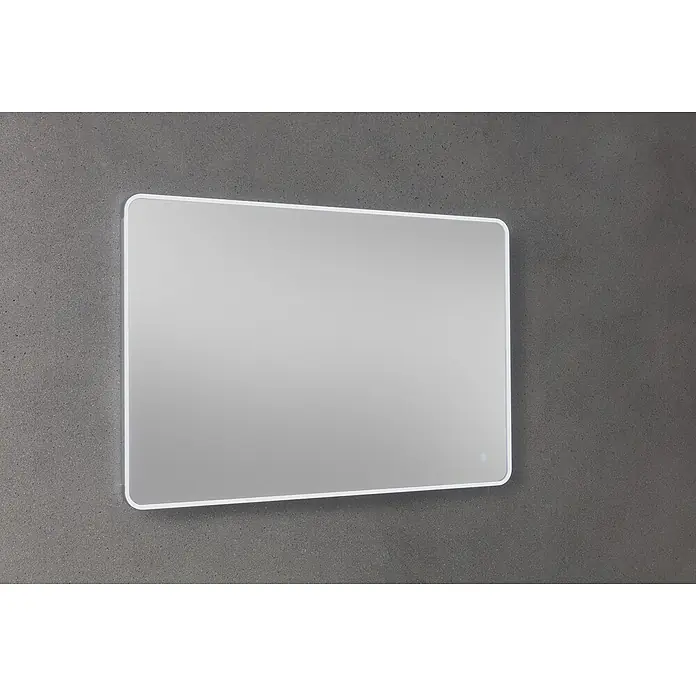 Camargue LED-Lichtspiegel Frame - Mit abgerundeten Kanten, 100 x 68 cm, Berührungssensor - Stimmungsaufnahme