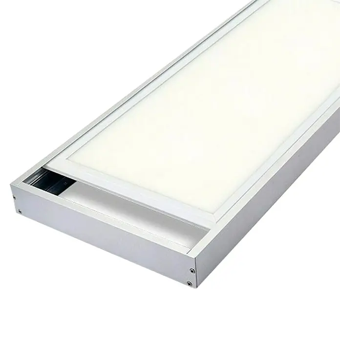 Marco de superficie para panel LED - L x An x Al: 5 x 30 x 120 cm - Primer plano