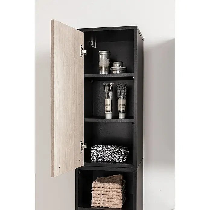 BAUHAUS Jannik Hängeschrank - 32 x 32 x 72 cm, Steinesche - Stimmungsaufnahme