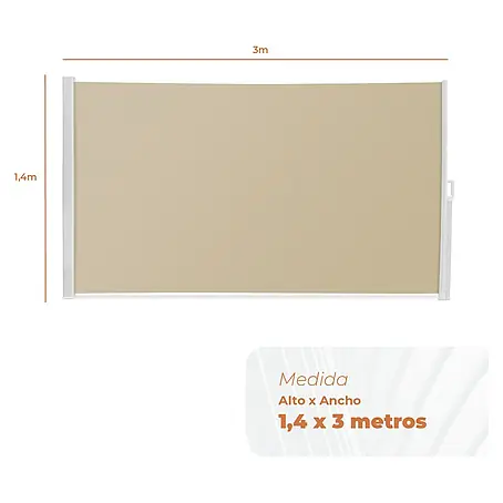 SmartSun  Toldo lateral móvil Elegance