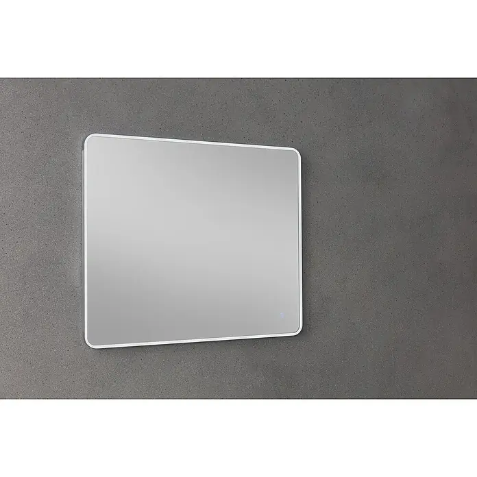Camargue LED-Lichtspiegel Frame - Mit abgerundeten Kanten, 80 x 68 cm, Berührungssensor - Stimmungsaufnahme