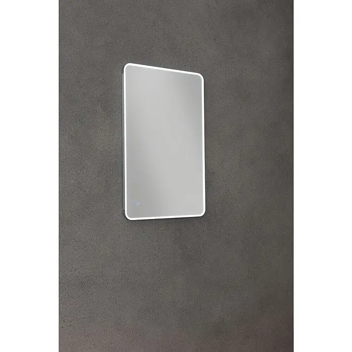 Camargue LED-Lichtspiegel Frame - Mit abgerundeten Kanten, 50 x 80 cm, Berührungssensor - Stimmungsaufnahme