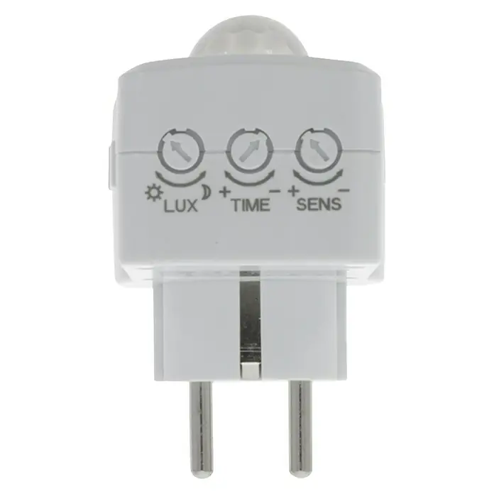 Q-Link Sensorstopcontact - Reikwijdte: 9 m, 120 ° - Top-down weergave