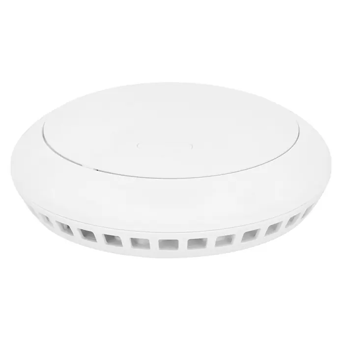 Abus Smartvest Funkrauchwarnmelder FURM35000A - Durchmesser: 12,2 cm, Passend für: Abus Smartvest Alarmanlage, Batterielaufzeit: 2 Jahre - Diagonale Ansicht