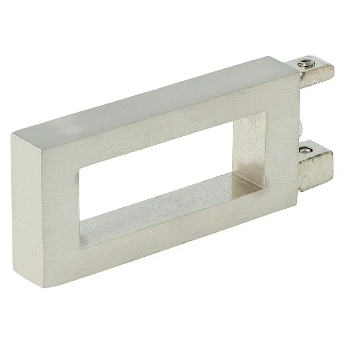 Expo Ambiente Eindstuk Air - Rvs-look, Geschikt voor: 32 x 11 mm profiel - Diagonaal zicht