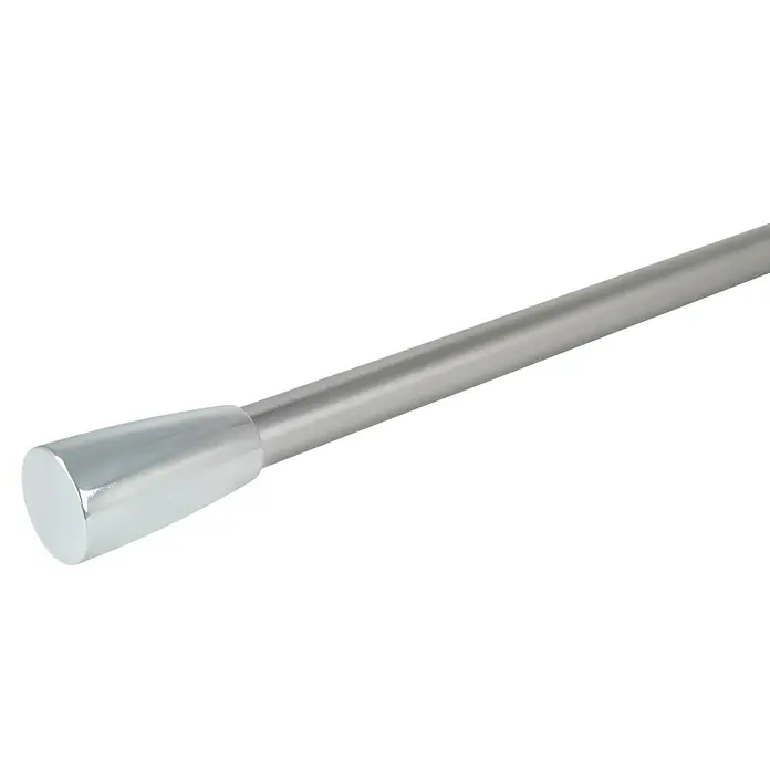 Expo Ambiente Endstück Noble - Chrom, Geeignet für: Gardinenstangen Ø 20 mm - Diagonale Ansicht
