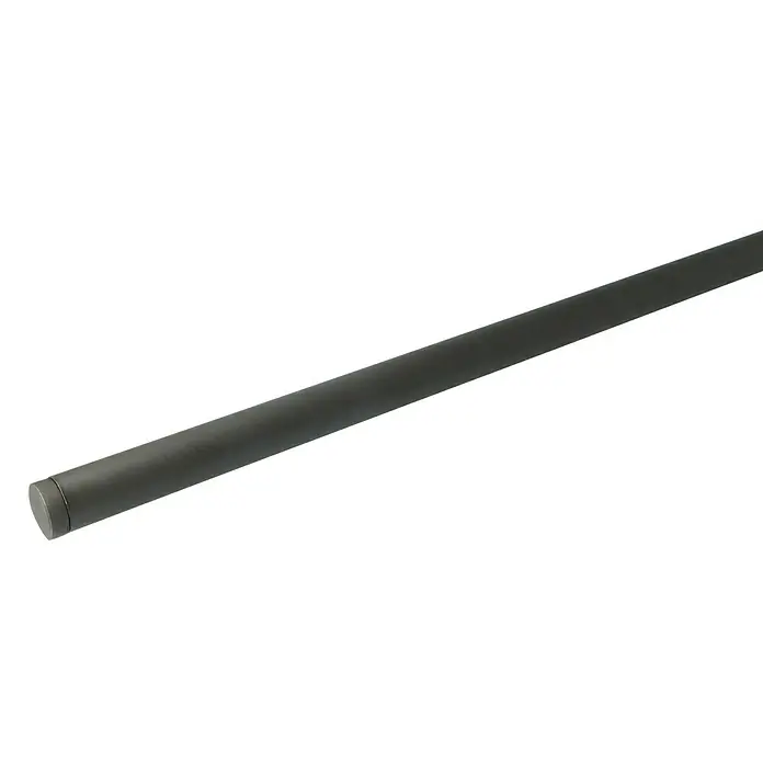 Expo Ambiente Eindstuk Match - Iron look-brush, Geschikt voor: Gordijnroedes Ø 20 mm, 2 st. - Diagonaal zicht