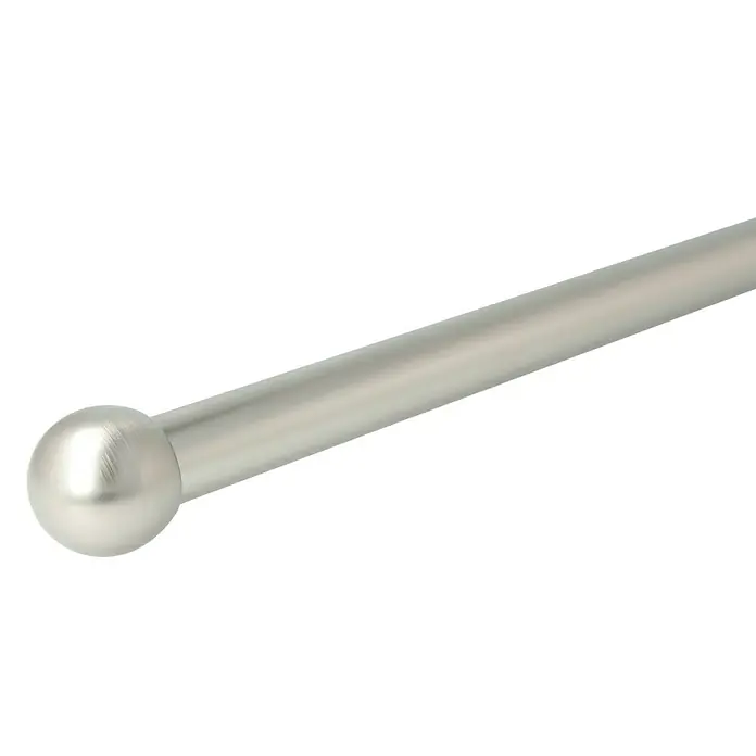 Expo Ambiente Endstück Ball - Edelstahloptik, Durchmesser: 40 mm - Diagonale Ansicht