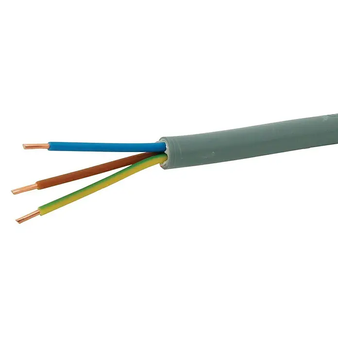 Profi Depot Buitenkabel XMVK - Lengte: 5 m, Grijs - Close-up