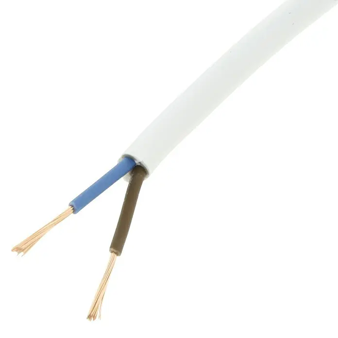 Profi Depot Huishoudkabel, per meter VMvS - Wit - Close-up