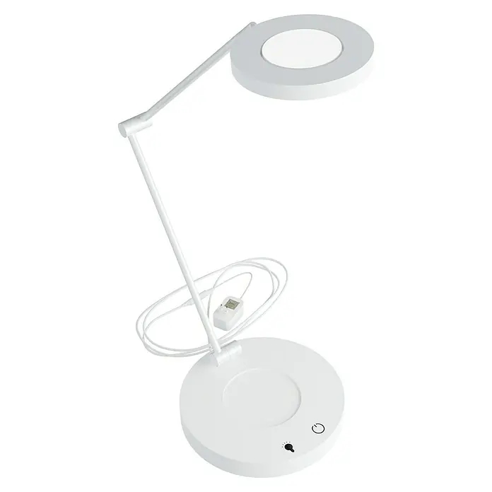 Ledvance SUN@Home LED-Tischleuchte Panan - 15 W, L x B x H: 22 x 22 x 70 cm, Weiß, Kaltweiß - Draufsicht