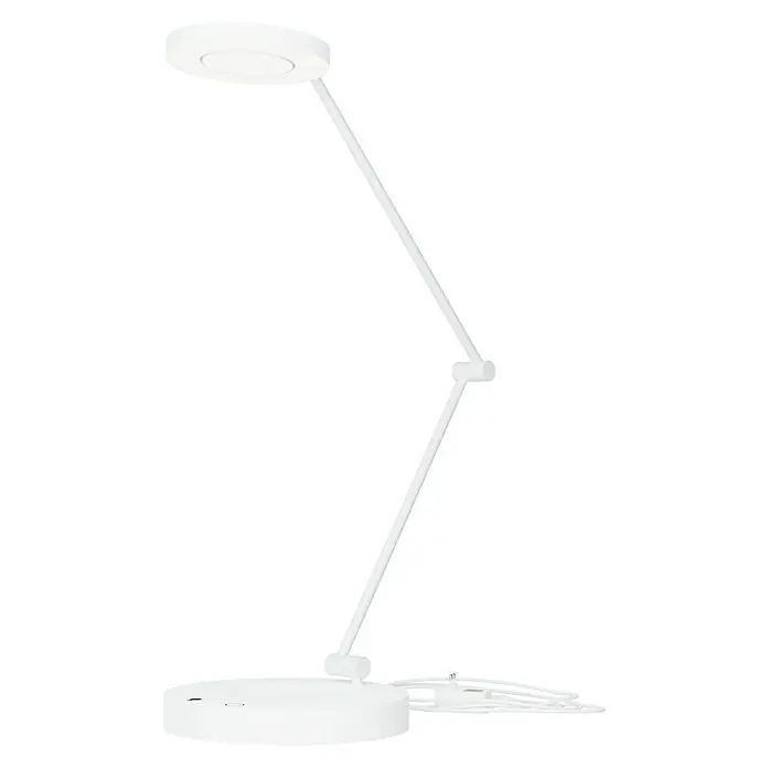 Ledvance SUN@Home LED-Tischleuchte Panan - 15 W, L x B x H: 22 x 22 x 70 cm, Weiß, Kaltweiß - Diagonale Ansicht