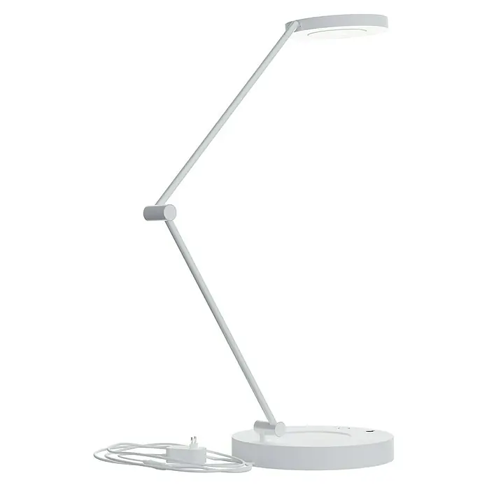 Ledvance SUN@Home LED-Tischleuchte Panan - 15 W, L x B x H: 22 x 22 x 70 cm, Weiß, Kaltweiß - Diagonale Ansicht