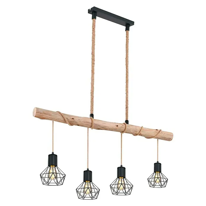 Globo Visilica Priska - Visina: 1.200 mm - Dijagonalni pogled