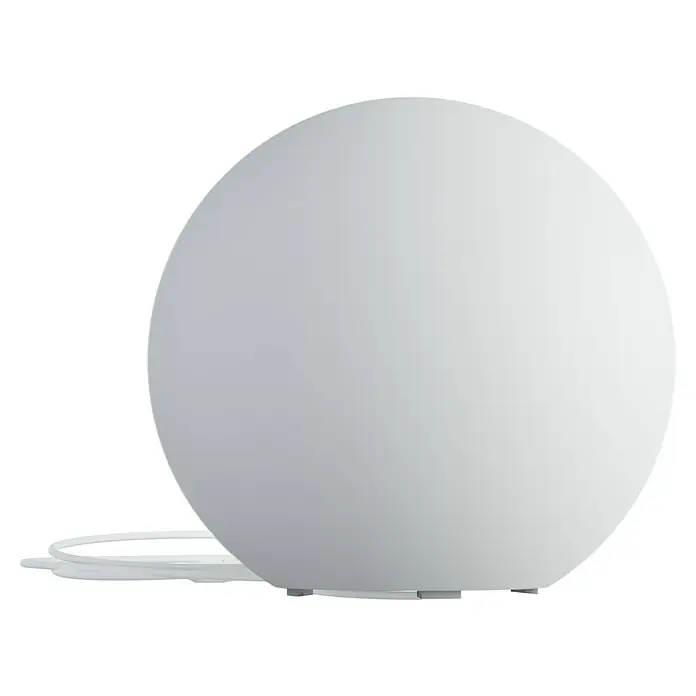 Ledvance SUN@Home LED-Tischleuchte rund Moodlight - 4 W, Ø x H: 20 x 19,5 cm, Weiß, Kaltweiß - Diagonale Ansicht