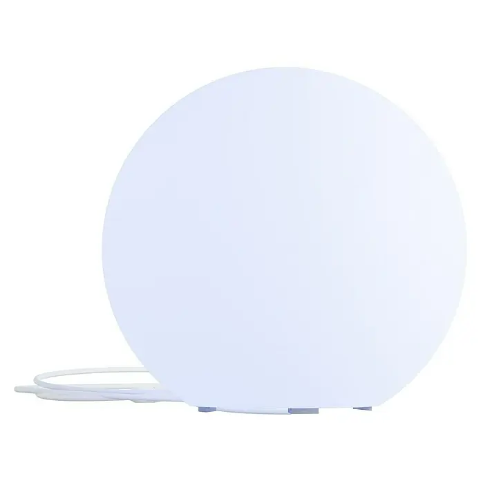 Ledvance SUN@Home LED-Tischleuchte rund Moodlight - 4 W, Ø x H: 20 x 19,5 cm, Weiß, Kaltweiß - Diagonale Ansicht