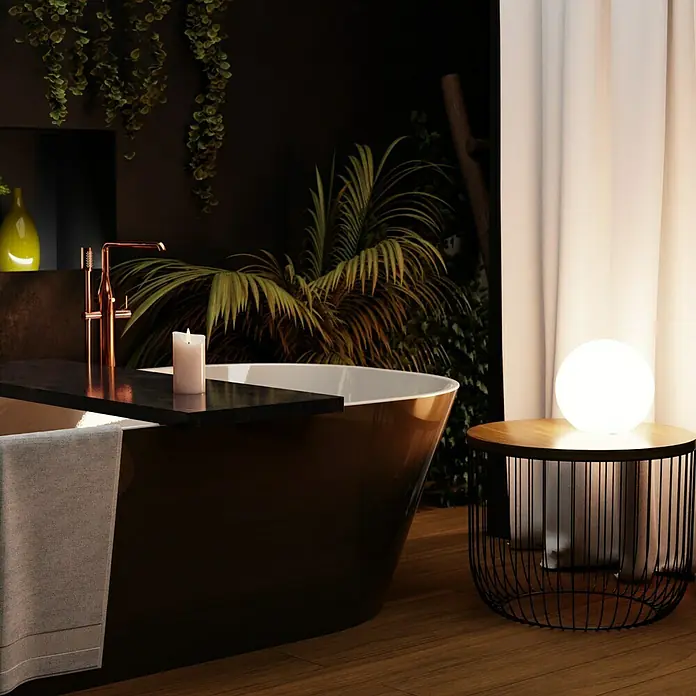 Ledvance SUN@Home LED-Tischleuchte rund Moodlight - 4 W, Ø x H: 20 x 19,5 cm, Weiß, Kaltweiß - Stimmungsaufnahme