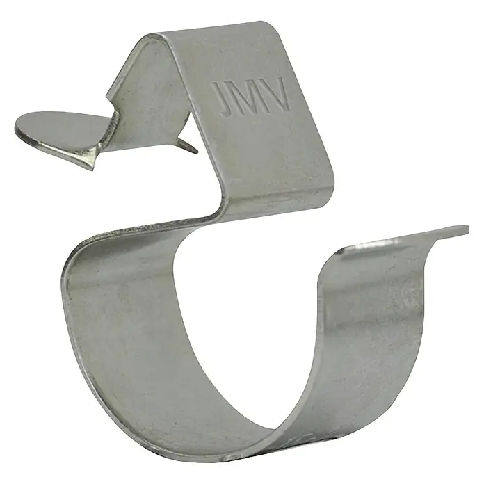 JMV Set kabelbuisklemmen Spantklemmen - Diameter: 22 mm, 100 st. - Diagonaal zicht