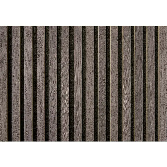 FibroTech Akustikpaneel Basic - Black Oak, 2.440 x 605 x 22 mm, 1 Paneel - Detailaufnahme