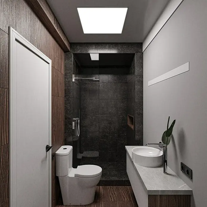 Ledvance SUN@Home LED-Panel Planon Frameless - 35 W, L x B x H: 60 x 60 x 6,1 cm, Weiß, Weiß, Kaltweiß - Stimmungsaufnahme