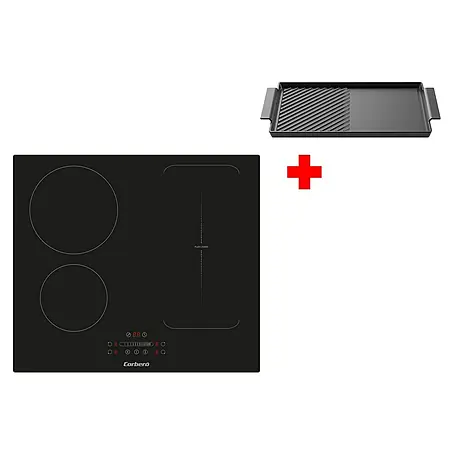 Corberó  Placa de inducción CCIM3000FZ + Plancha