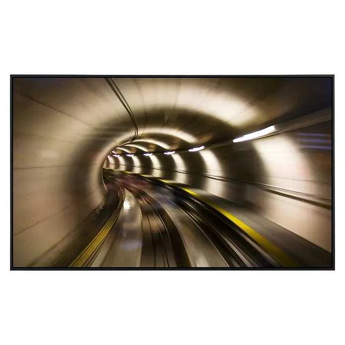 Papermoon Infrarot-Bildheizkörper Unterirdischer Tunnel - 120 x 60 cm, 750 W - Vorderansicht