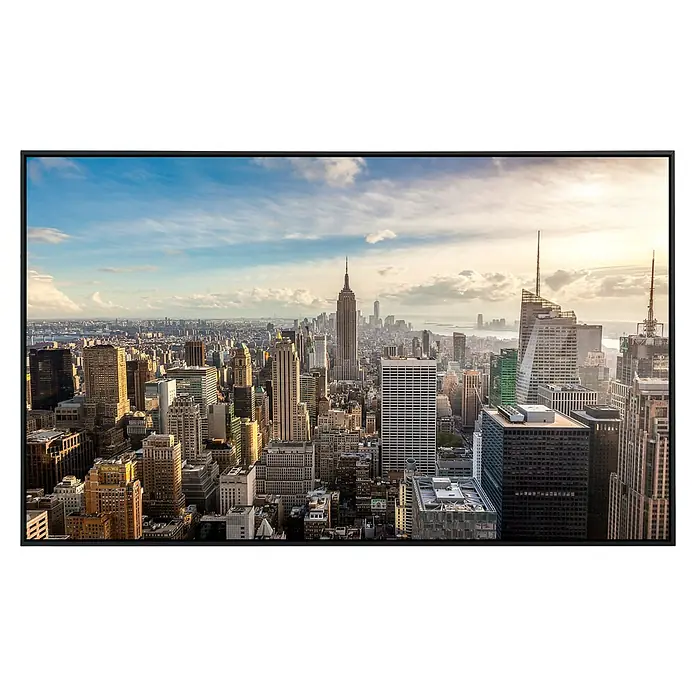 Papermoon Infrarot-Bildheizkörper Skyline von New York City - 120 x 60 cm, 750 W - Vorderansicht
