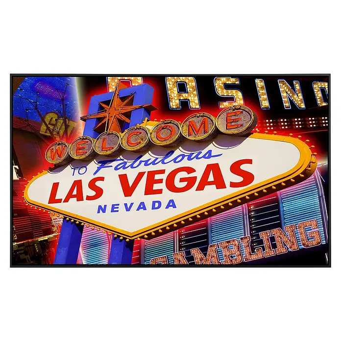 Papermoon Infrarot-Bildheizkörper Las Vegas - 120 x 60 cm, 750 W - Vorderansicht