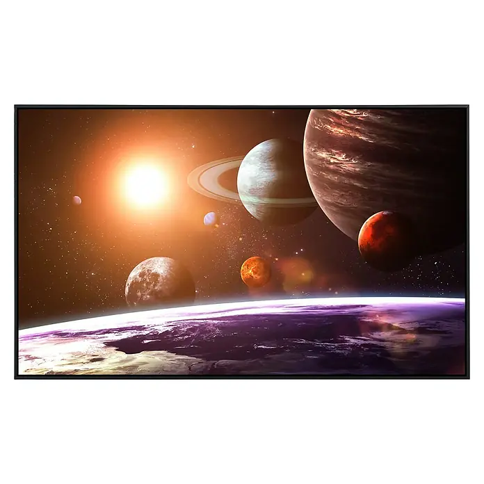 Papermoon Infrarot-Bildheizkörper Sonnensystem 2 - 100 x 60 cm, 600 W - Vorderansicht