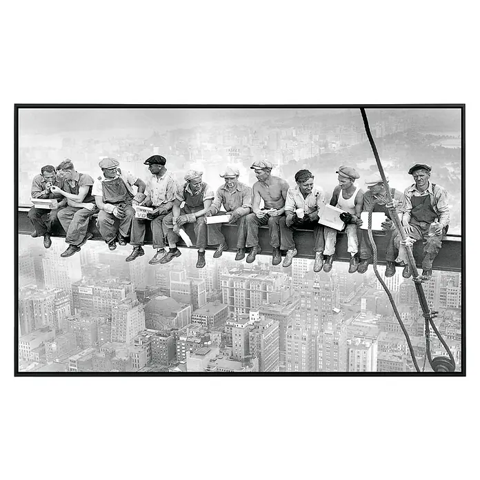 Papermoon Infrarot-Bildheizkörper Mittagessenszeit - 120 x 60 cm, 900 W - Vorderansicht