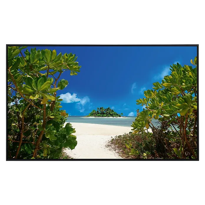 Papermoon Infrarot-Bildheizkörper Insel - 120 x 60 cm, 900 W - Vorderansicht