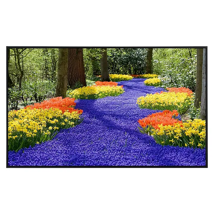 Papermoon Infrarot-Bildheizkörper Frühlingsblumen 2 - 80 x 60 cm, 450 W - Vorderansicht