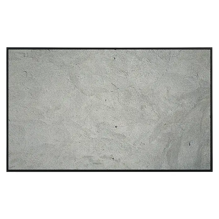 Papermoon Infrarot-Bildheizkörper Grunge Zementwand - 100 x 60 cm, 600 W - Vorderansicht