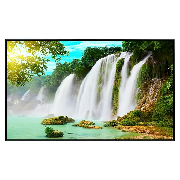Papermoon Infrarot-Bildheizkörper Ban Gioc Vietnam Wasserfall - 60 x 60 cm, 350 W - Vorderansicht