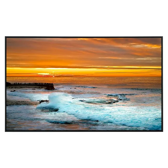 Papermoon Infrarot-Bildheizkörper Sonnenuntergang in La Jolla - 120 x 60 cm, 750 W - Vorderansicht