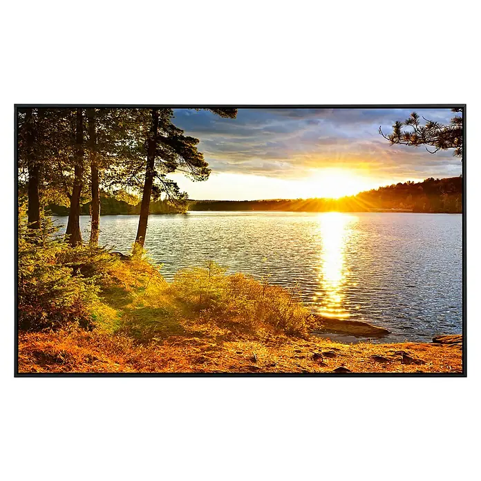 Papermoon Infrarot-Bildheizkörper Algonquin Park See - 100 x 60 cm, 600 W - Vorderansicht