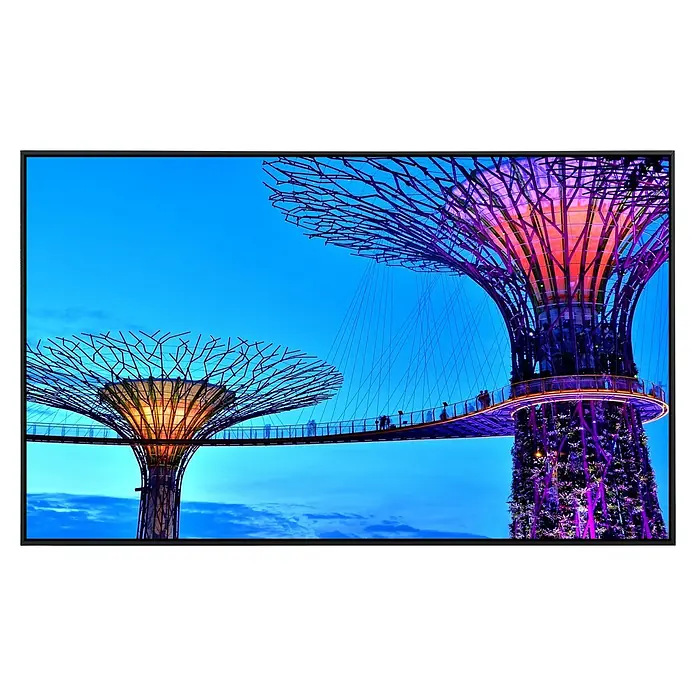 Papermoon Infrarot-Bildheizkörper Singapore Bay Supertrees - 120 x 60 cm, 750 W - Vorderansicht