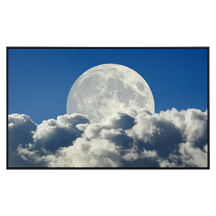 Papermoon Infrarot-Bildheizkörper Großer Mond und Wolken - 100 x 60 cm, 600 W - Vorderansicht