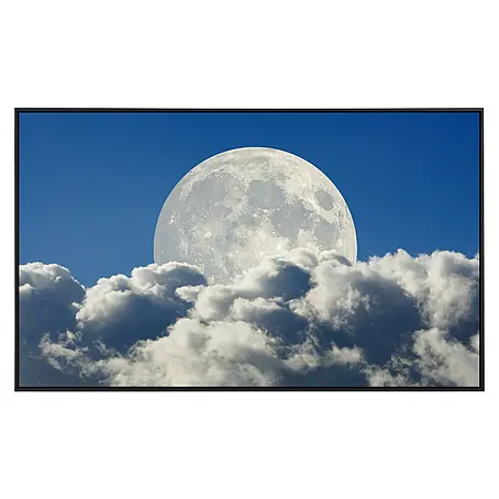 Papermoon  Infrarot-Bildheizkörper Großer Mond und Wolken